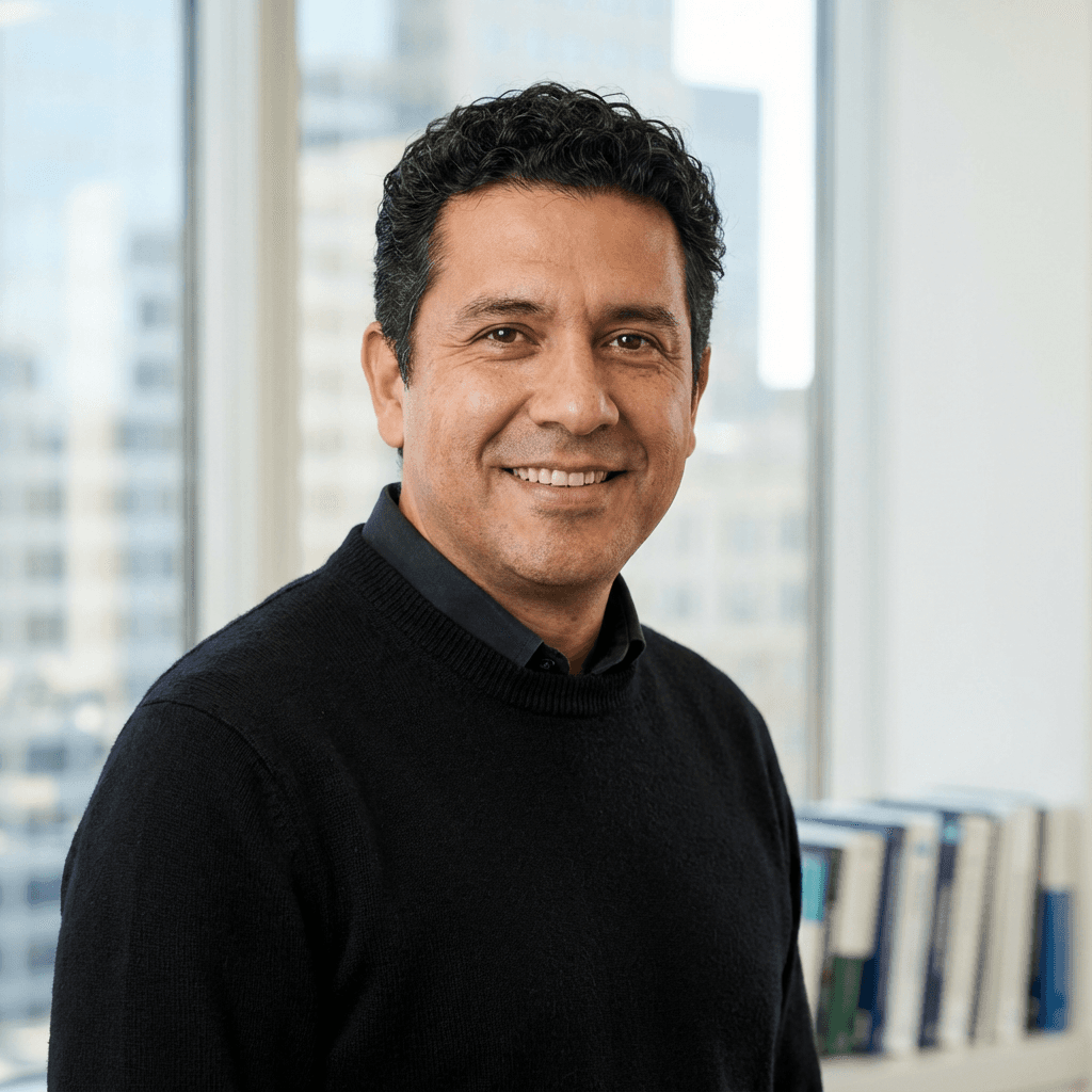 Johnathan Gonzales, founder of All Heart Fitness, in a professional headshot